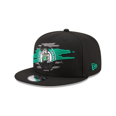 Boston Celtics Gorra | New Era NBA Logo Tear 9fifty Snapback Cap Mexico - Verdes